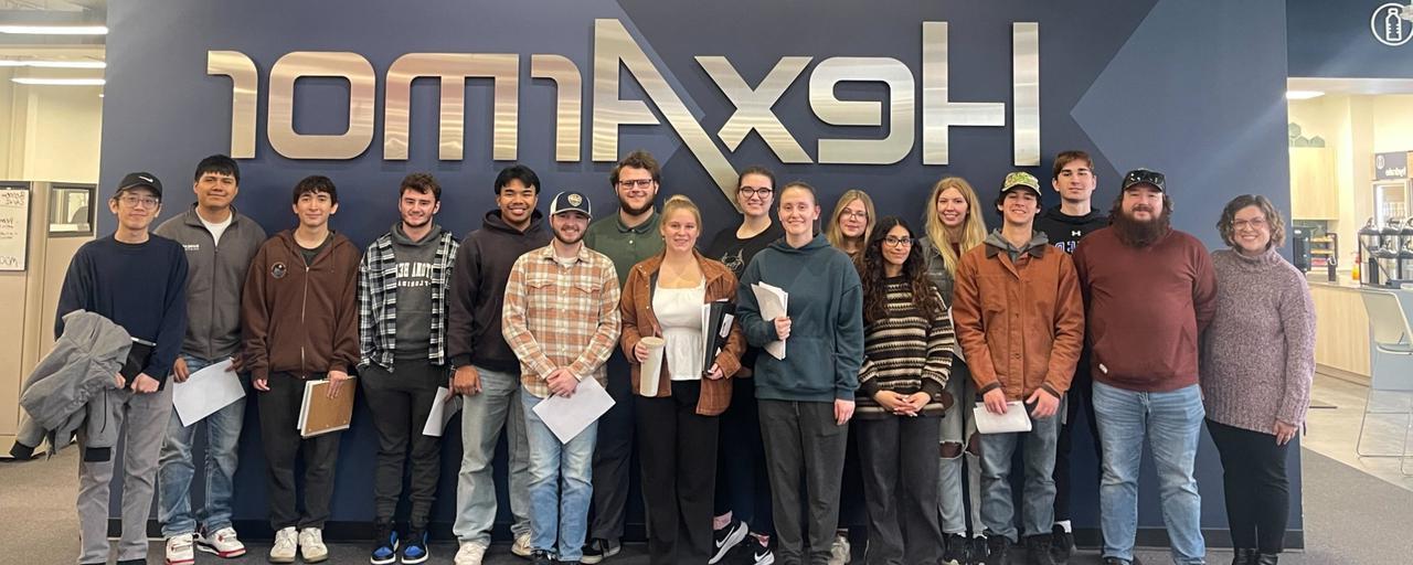 GVSU OSH Students at the HexArmor facility in 2024